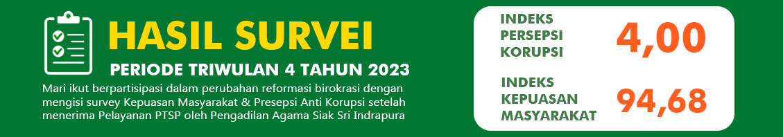 triwulan iv 2023 IPK IKM PA Siak